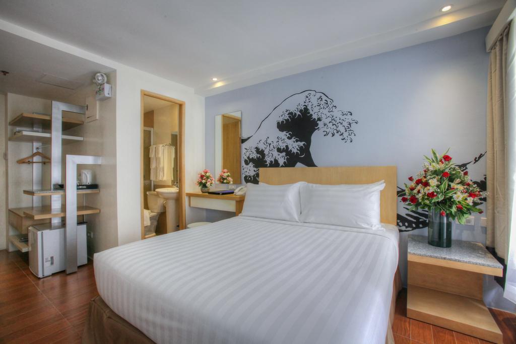 סן פדרו מקאטי Fersal Hotel Makati Avenue חדר תמונה