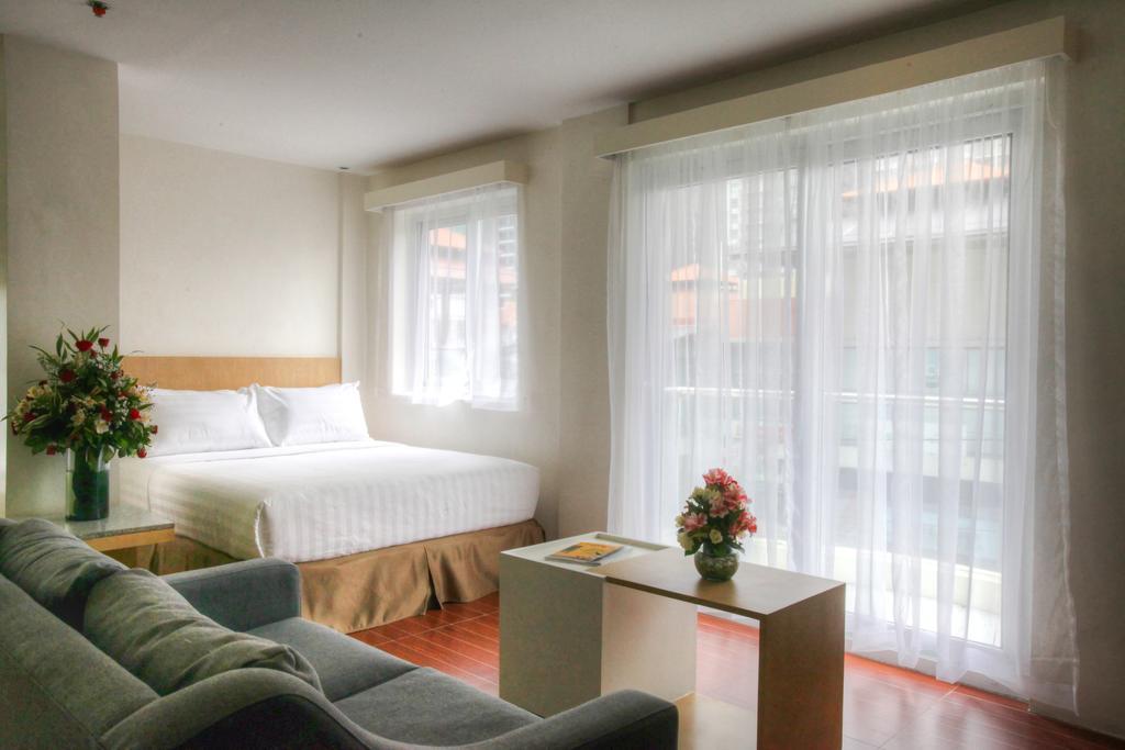 סן פדרו מקאטי Fersal Hotel Makati Avenue חדר תמונה